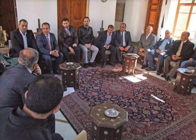 زيارة إلى قصر المختارة للقاء السيد وليد جنبلاط والنائب تيمور جنبلاط وبحث سبل دعم مجدل عنجر